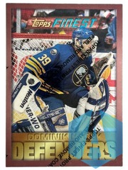 1996 Topps Finest Defenders Dominik Hasek #72